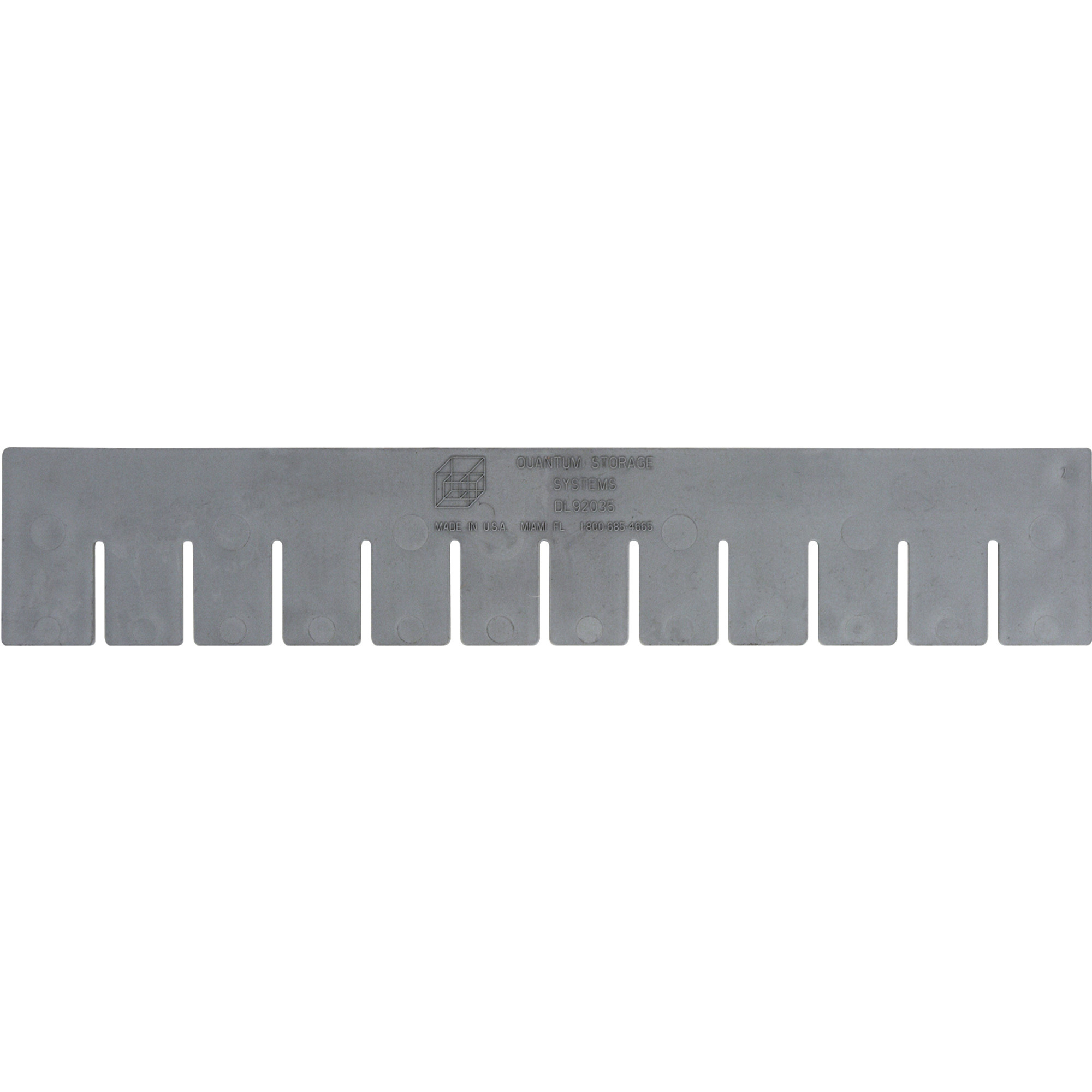 Quantum Storage Long Divider, 6-Pack, For Item# 275602, Model# DL92035